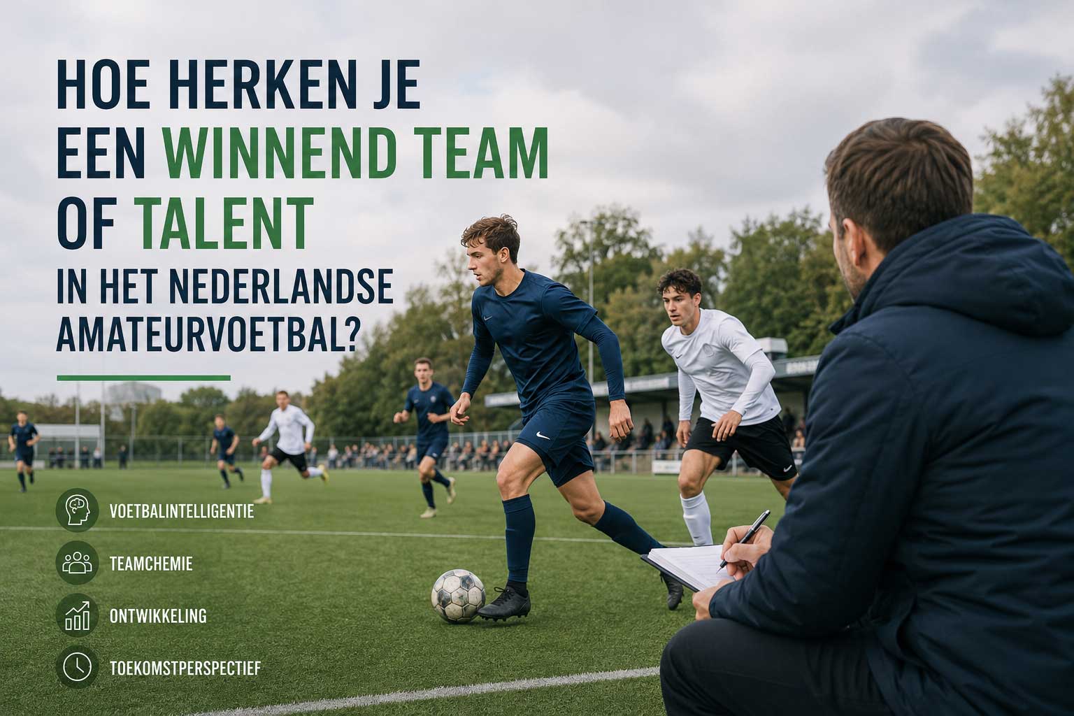 Hoe herken je een winnend team of talent in het Nederlandse amateurvoetbal?