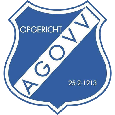 Clublogo voetbalvereniging AGOVV uit Apeldoorn