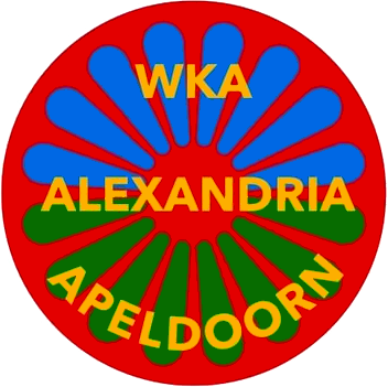 Clublogo voetbalvereniging ASV Alexandria uit Apeldoorn
