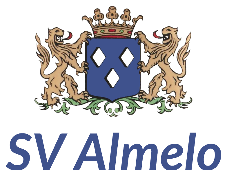Historisch clublogo voetbalvereniging SV Almelo