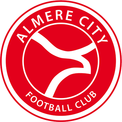 Clublogo voetbalvereniging Almere City FC