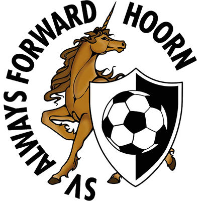 Clublogo voetbalvereniging Always Forward uit Hoorn