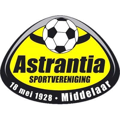 Clublogo voetbalvereniging Astrantia uit Middelaar