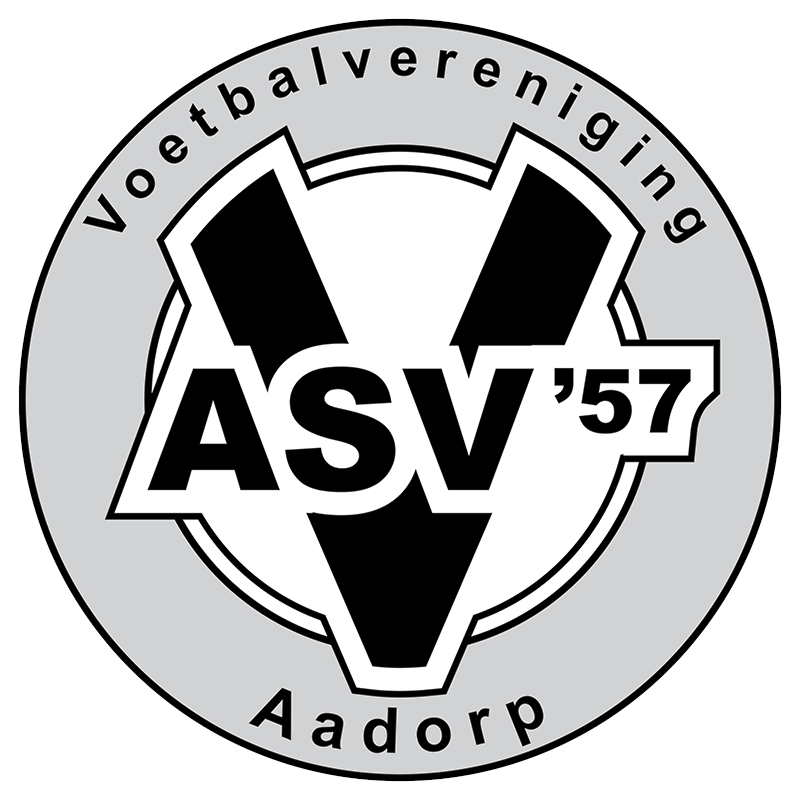 Clublogo voetbalvereniging ASV '57 uit Aadorp