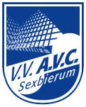 Clublogo voetbalvereniging AVC uit Sexbierum