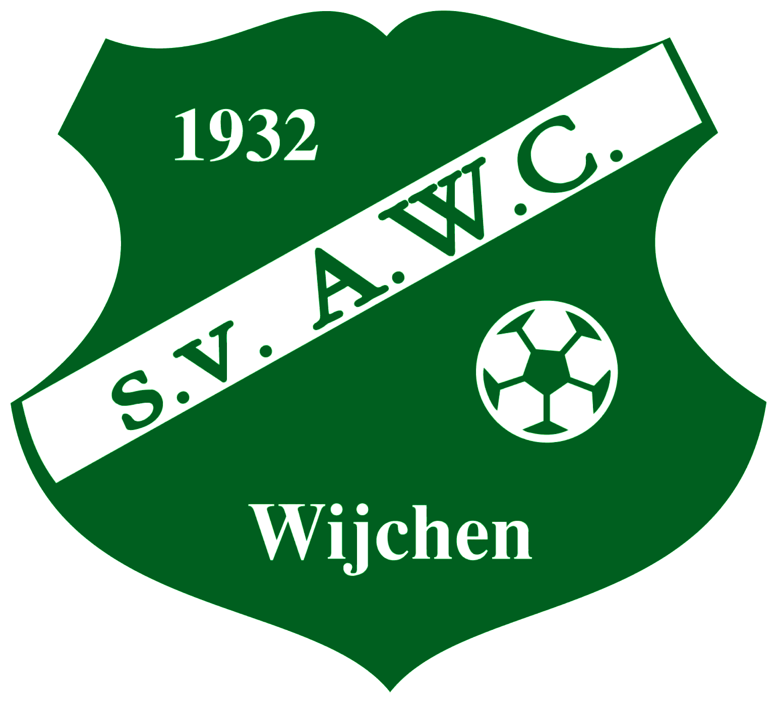 Clublogo voetbalvereniging SV AWC