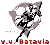 Historisch clublogo voetbalvereniging VV Batavia uit Batenburg