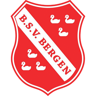Clublogo voetbalvereniging Bergen BSV uit Bergen (NH)