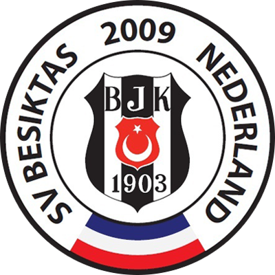 Clublogo voetbalvereniging SV Besiktas uit Rotterdam