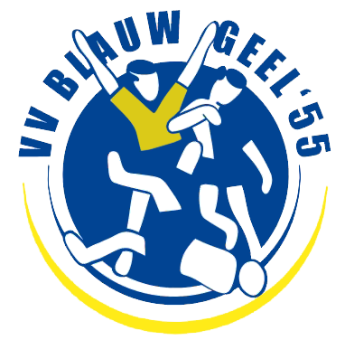 Clublogo voetbalvereniging Blauw Geel '55