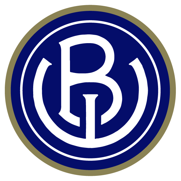 Clublogo voetbalvereniging ASV Blauw-Wit uit Amsterdam