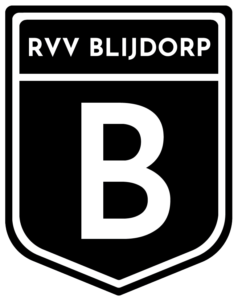 Clublogo voetbalvereniging RVV Blijdorp uit Rotterdam