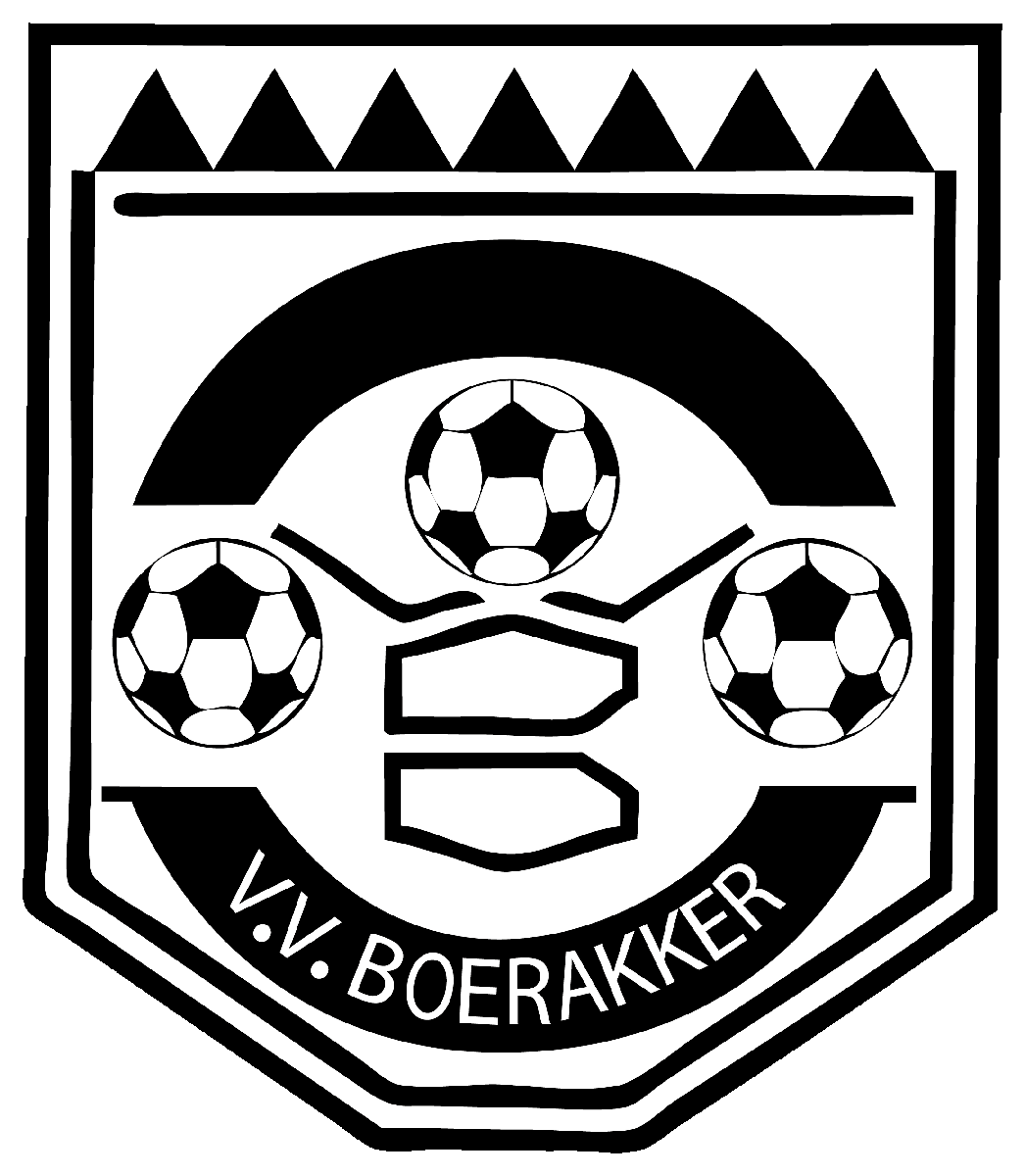 Clublogo voetbalvereniging VV Boerakker