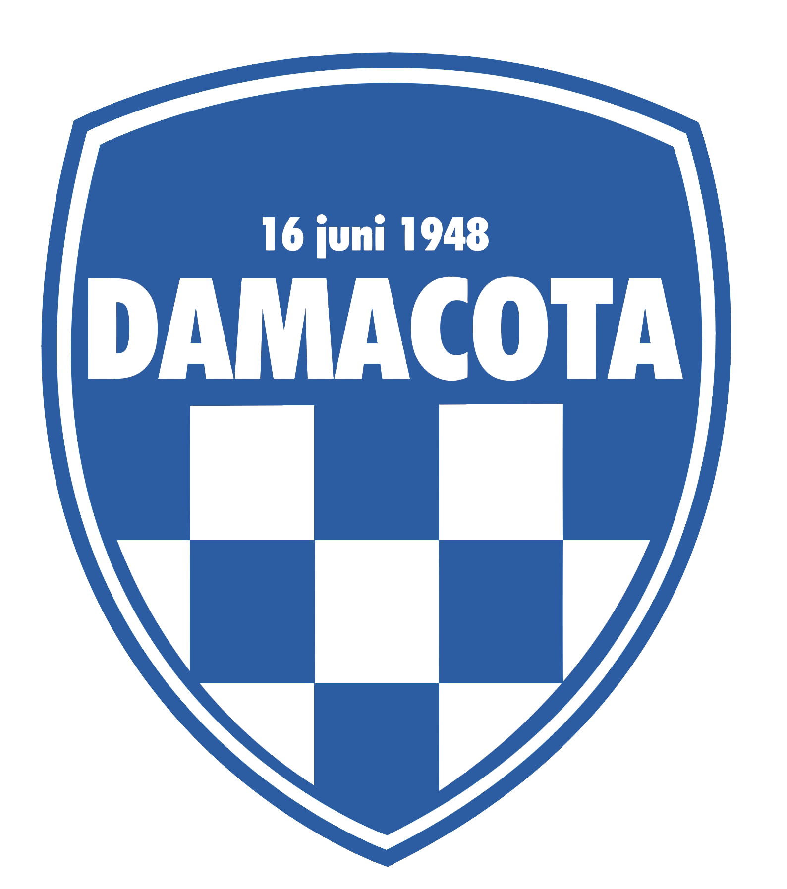 Clublogo voetbalvereniging Damacota uit Nieuwe Pekela