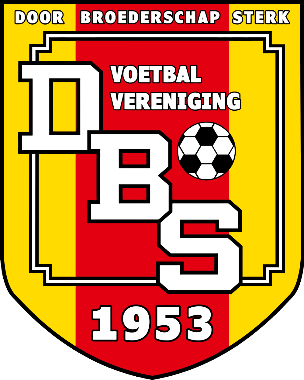 Clublogo voetbalvereniging VV DBS uit Eindhoven