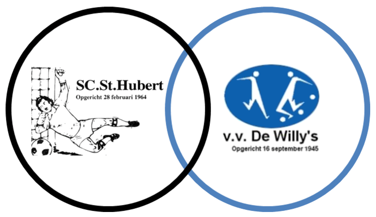 Clublogo voetbalvereniging VV De Willy's/SC St. Hubert uit Sint Hubert en Wilbertoord