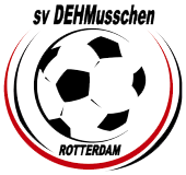 Clublogo voetbalvereniging DEHMusschen uit Rotterdam