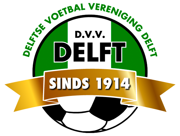 Clublogo voetbalvereniging DVV Delft