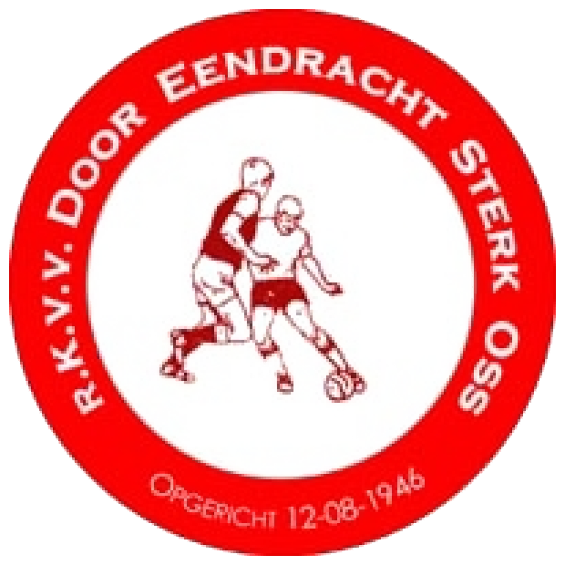 Historisch clublogo voetbalvereniging DESO uit Oss