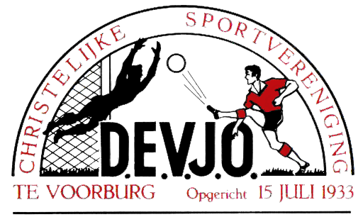 Clublogo voetbalvereniging DEVJO uit Voorburg