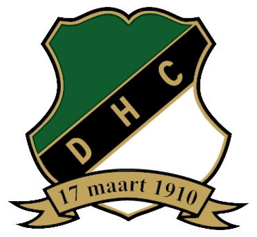 Clublogo voetbalvereniging DHC uit Delft
