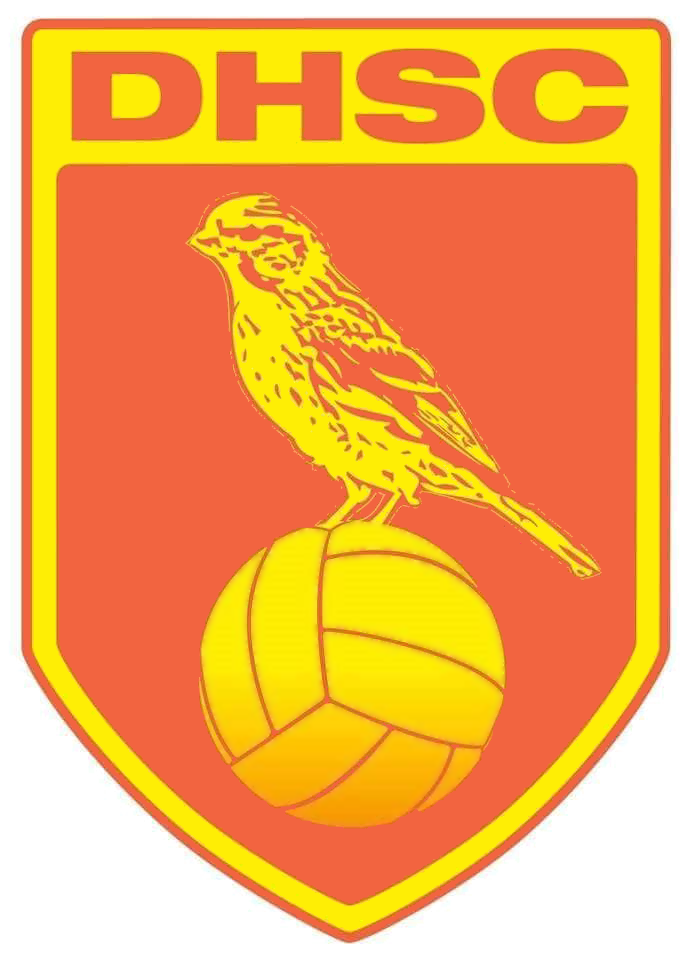 Historisch clublogo voetbalvereniging VV DHSC uit Utrecht