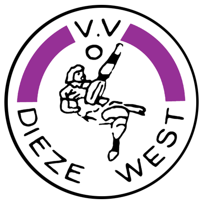 Clublogo voetbalvereniging Dieze West