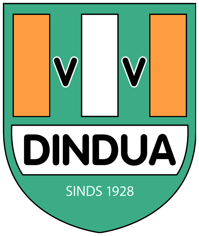 Clublogo voetbalvereniging VV DINDUA uit Enkhuizen