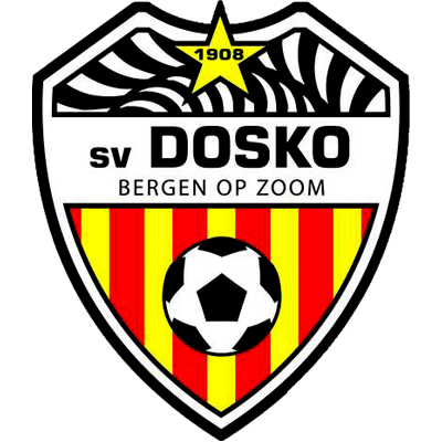 Clublogo voetbalvereniging SV DOSKO uit Bergen op Zoom