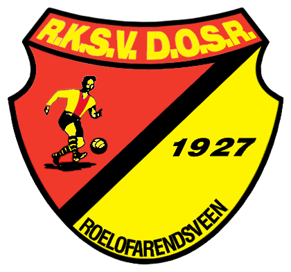 Clublogo voetbalvereniging RKSV DOSR uit Roelofarendsveen