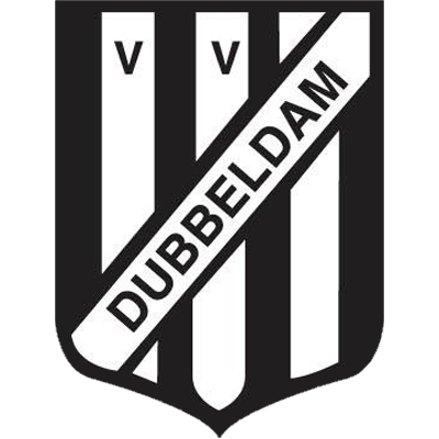 Clublogo voetbalvereniging VV Dubbeldam uit Dordrecht