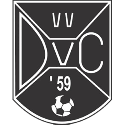 Clublogo voetbalvereniging DVC '59 uit Nieuw Dordrecht