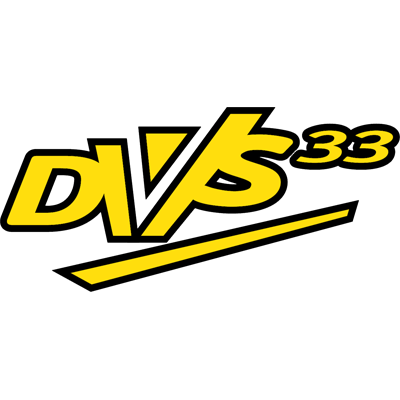Historisch clublogo voetbalvereniging DVS'33 Ermelo
