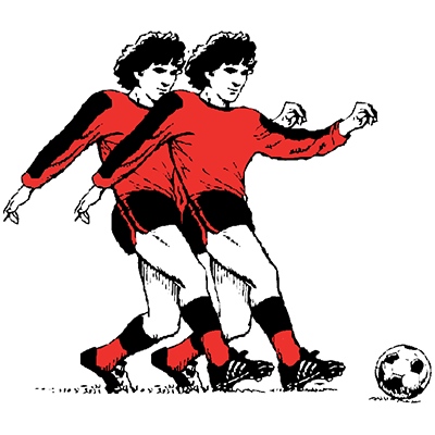 Historisch clublogo voetbalvereniging DVSV uit Darp