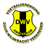 Clublogo voetbalvereniging ASV DWV uit Amsterdam