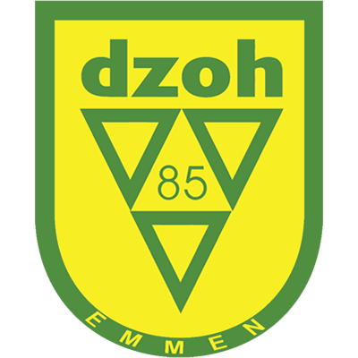 Clublogo voetbalvereniging DZOH uit Emmen