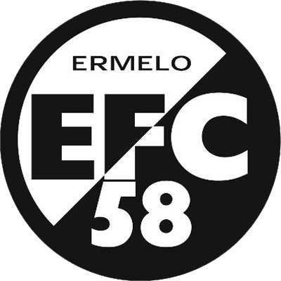 Clublogo voetbalvereniging EFC '58 uit Ermelo