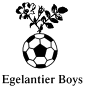 Historisch clublogo voetbalvereniging De Egelantier Boys uit Rotterdam