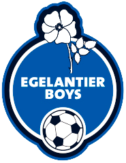 Clublogo voetbalvereniging De Egelantier Boys uit Rotterdam