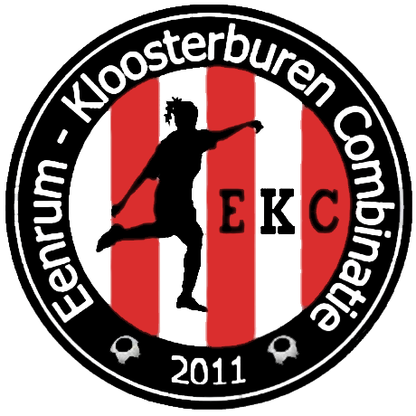 Clublogo voetbalvereniging EKC uit Kloosterburen en Eenrum