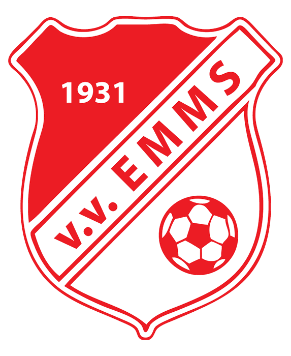 Clublogo voetbalvereniging VV EMMS uit Slagharen