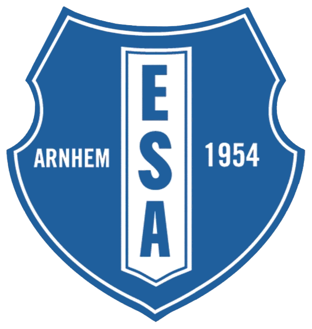 Clublogo voetbalvereniging ESA Rijkerswoerd uit Arnhem