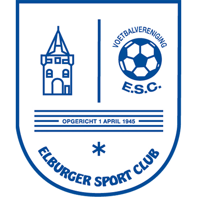 Clublogo voetbalvereniging ESC uit Elburg