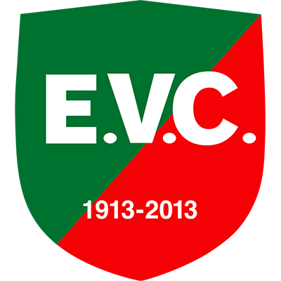 Historisch clublogo voetbalvereniging EVC uit Edam