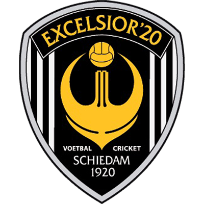 Clublogo voetbalvereniging Excelsior '20 uit Schiedam