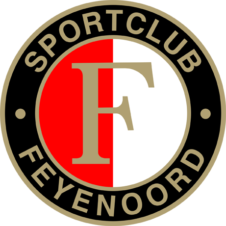 Clublogo voetbalvereniging SC Feyenoord uit Rotterdam