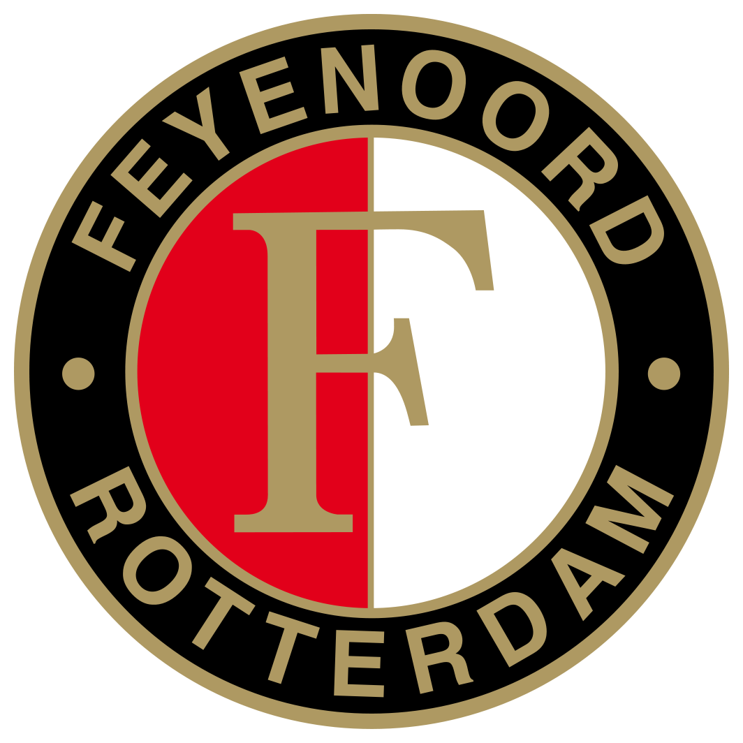 Clublogo voetbalvereniging Feyenoord uit Rotterdam
