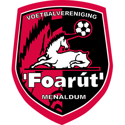 Clublogo voetbalvereniging VV Foarút uit Menaldum