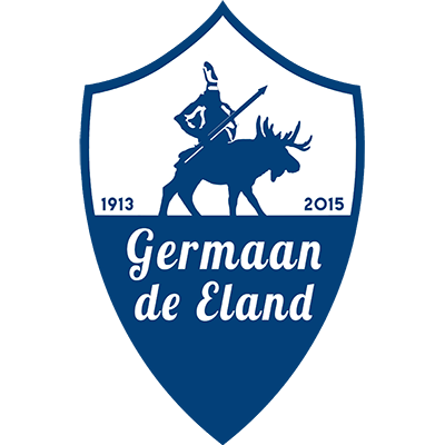 Clublogo voetbalvereniging ASC Germaan/De Eland uit Amsterdam