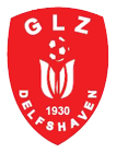 Historisch clublogo voetbalvereniging GLZ Delfshaven uit Rotterdam